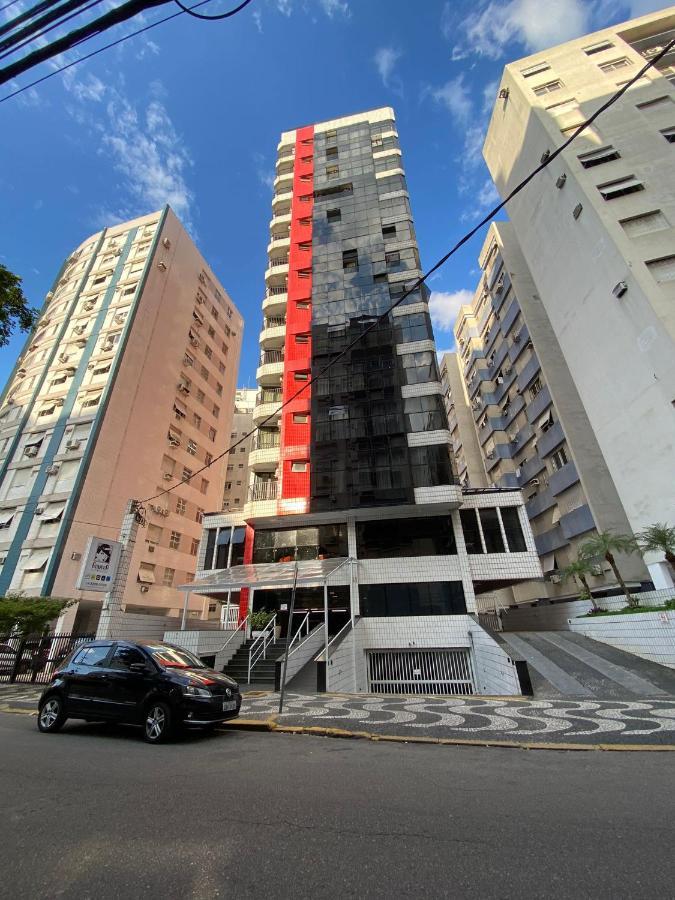 FLAT - acomoda até 4 hóspedes - Bairro do Gonzaga - Santos SP Santos (Sao Paulo) Exterior foto
