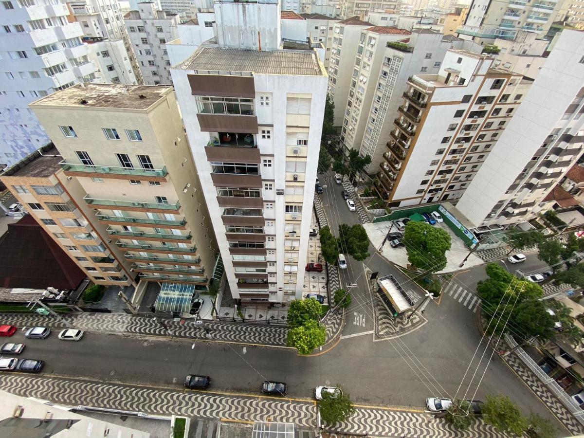 FLAT - acomoda até 4 hóspedes - Bairro do Gonzaga - Santos SP Santos (Sao Paulo) Exterior foto